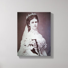 Empress Elisabeth of Austria Hungary キャンバスプリント