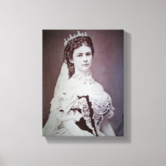 Empress Elisabeth of Austria Hungary キャンバスプリント (正面)