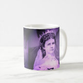 Empress Elisabeth of Austria on horse – Sisi コーヒーマグカップ (正面右)