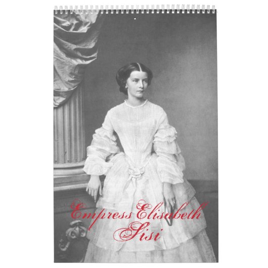 Empress Elisabeth of Austria – Sisi カレンダー (カバー)