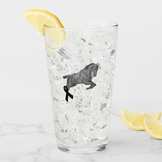 Empress Elisabeth on horse タンブラーグラス (アイス正面)