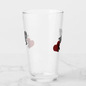 Empress Elisabeth on horse タンブラーグラス (左)