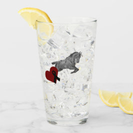 Empress Elisabeth on horse タンブラーグラス