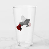 Empress Elisabeth on horse タンブラーグラス (正面)