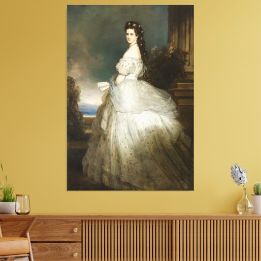 Empress Elizabeth キャンバスプリント (インサイチュ (リビング))