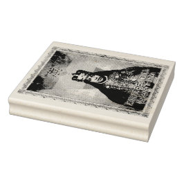 Empress Menen Jah Rastafari Wood Art Stamp ラバースタンプ