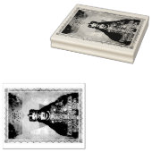 Empress Menen Jah Rastafari Wood Art Stamp ラバースタンプ (押印)