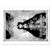Empress Menen Jah Rastafari Wood Art Stamp ラバースタンプ (インプリント)
