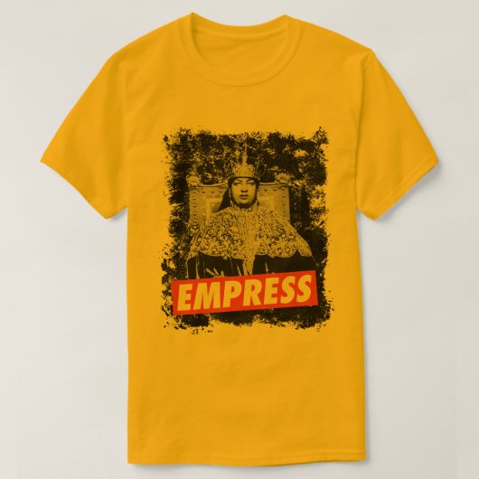Empress of Ethiopia Mother of the Ethiopia Nation Tシャツ (デザイン正面)