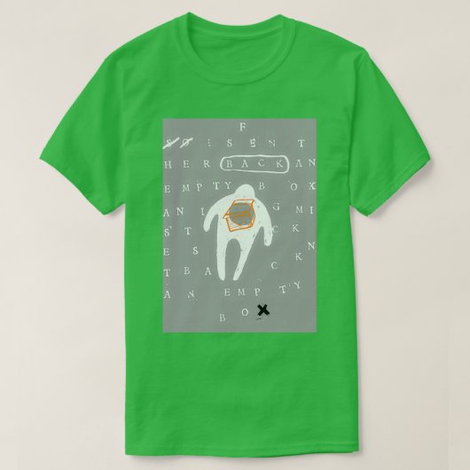 Empty Box Morphine Tシャツ (デザイン正面)