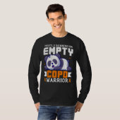 Empty COPD Warrior Awareness Support Month Orange  Tシャツ (正面フル)