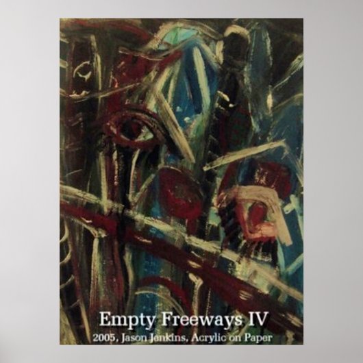 EMPTY FREEWAYS IV ポスター (正面)