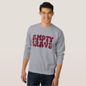 Empty Grave Men's Basic Sweatshirt Groovyデザイン スウェットシャツ (正面フル)