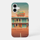 Empty Parking Motel iPhone 16ケース (裏面)