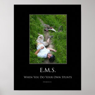 EMSのやる気を起こさせるなポスター ポスター