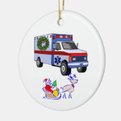 EMSのクリスマスのギフト セラミックオーナメント (左)