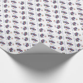 EMSのクリスマスのギフト ラッピングペーパー (角)