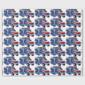 EMSの救急車 ラッピングペーパー (フラット)