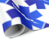 EMSの緊急の医療サービス ラッピングペーパー (ロールコーナー)