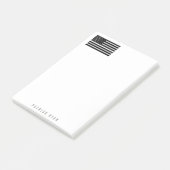 EMSの薄い陰刻米国旗は名前4 x 6を加えます ポストイット (アングル)