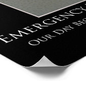 EMSやる気を起こさせるポスター ポスター (角)