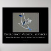 EMSやる気を起こさせるポスター ポスター (正面)