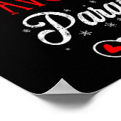 EMSエマージェンシーサンタズお気に入りの救急医療隊員クリスマス ポスター (角)