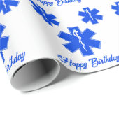 EMSスターオブライフパーソナライズされたラッピング紙 ラッピングペーパー (ロールコーナー)