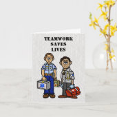 EMSチームサンキューカード カード (黄色い花)