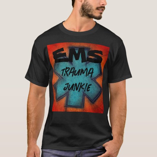 EMSトラウマ中毒 Tシャツ (正面)
