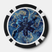 EMSトランプのポーカーチップス – コレクタブルギフト ポーカーチップ (裏面)