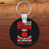 emsナース引用文救急車の運転手Emt救急医療隊員Hea キーホルダー (正面)