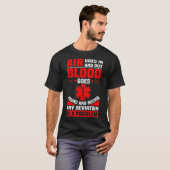 emsナース引用文救急車の運転手Emt救急医療隊員Hea Tシャツ (正面フル)