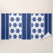 EMS救急医療隊員とEMT ビーチタオル (正面)