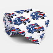 EMS救急車タイ ネクタイ (ロール)