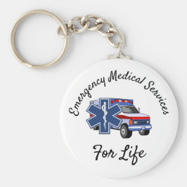 EMS救急車 キーホルダー