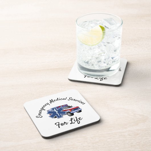 EMS救急車 コースター (右側)