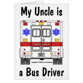 EMS救急車、叔父さんバス運転手、カード