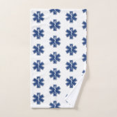 EMS緊急ロゴバスタオルセット バスタオルセット (ハンドタオル)