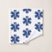 EMS緊急ロゴバスタオルセット バスタオルセット (ウォッシュタオル)