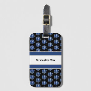 EMS緊急ロゴ ラゲッジタグ