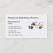 EMS緊急医療サービス名刺 名刺 (正面)