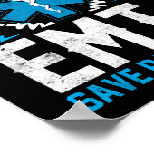 EMS緊急救急医療隊員救はEMTの命を救奪う ポスター (角)