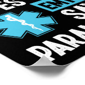 EMS緊急救急医療隊員救ライフエムツ救の ポスター (角)