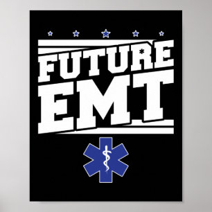 EMS緊急未来EMT学生救急車 ポスター