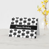 EMS緊急用ロゴ カード (黄色い花)