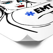 EMS緊急EMTロージエザリベッター ポスター (角)