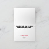 EMS クリスマス感謝カード カード (内部)