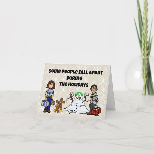 EMS クリスマス感謝カード カード (正面)