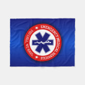 EMS（呼び出し、We Haul） フリースブランケット (正面(横))